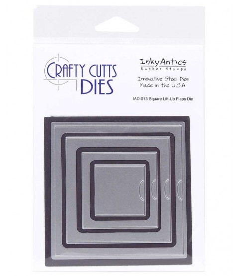 Crafty Cutts Die: Square Lift-Up Flaps IAD-013