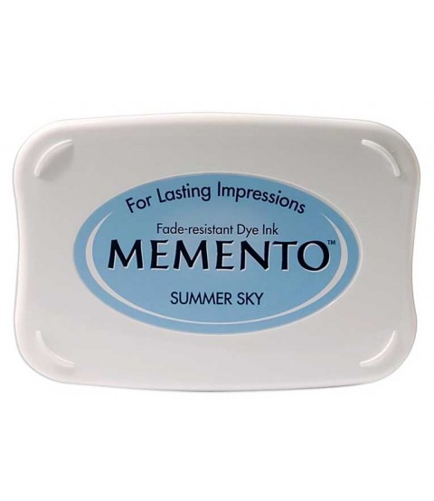 Memento Dye Ink Pad: Summer Sky ME604