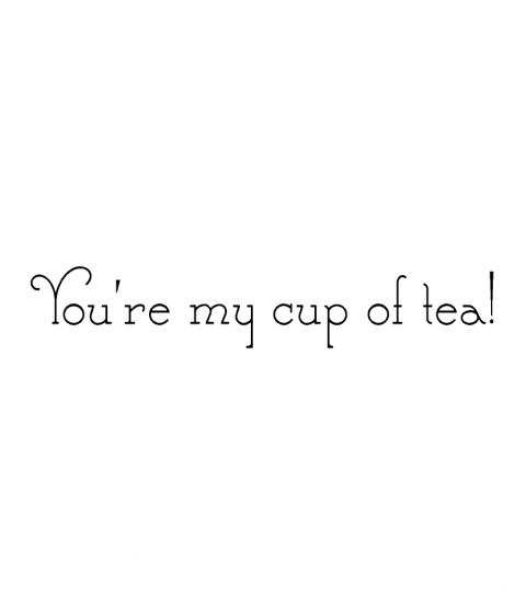 Nancy Baier You're My Cup Wood Mount Stamp E4-0532E