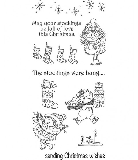 Christmas Wishes Clear Stamp Set: 11502LC