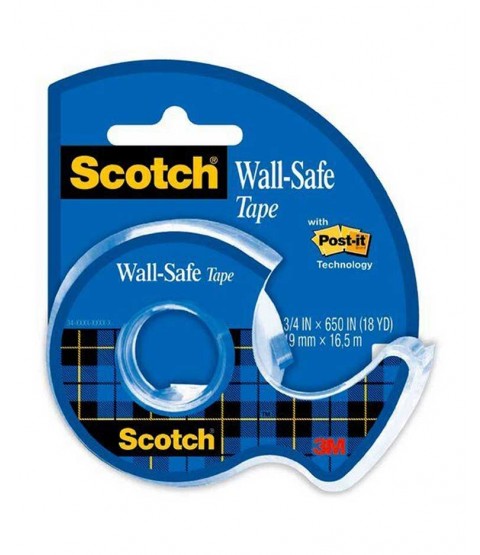Scotch Removable  / Wall Safe Tape: 3M-183