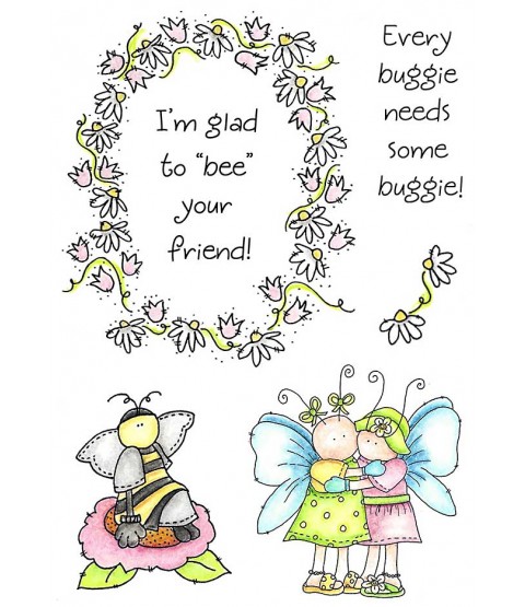 Tammy DeYoung Bumblebee Buddies Clear Stamp Set 11292MC