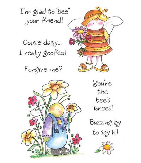 Tammy DeYoung Bumbly Bees Clear Stamp Set 10987MC