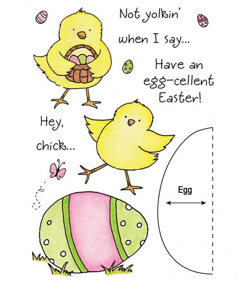 Tammy DeYoung Easter Chick Clear Stamp Set 11030MC