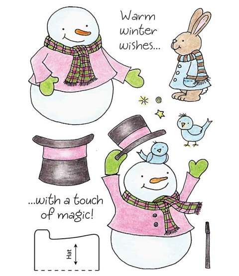 Tammy DeYoung Magic Snowy Clear Stamp Set 11194MC