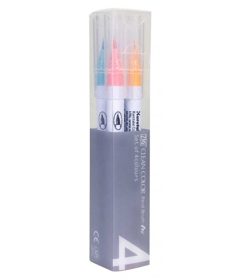 ZIG Clean Color Real Brush Pale Colors