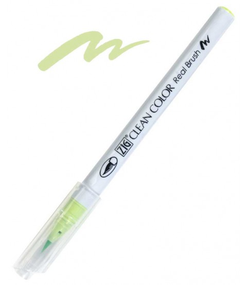 ZIG Clean Color Real Brush, Pale Green - RB6000AT-045