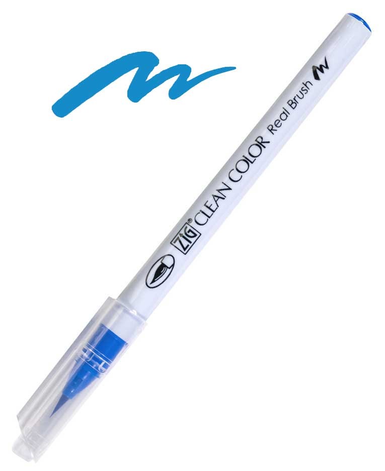 ZIG Clean Color Real Brush, Persian Blue - RB6000AT-032