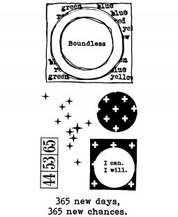 Circles & Frames Clear Stamp Set: 11429LC