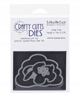 Crafty Cutts Die: Cupcake Bunny IAD-015