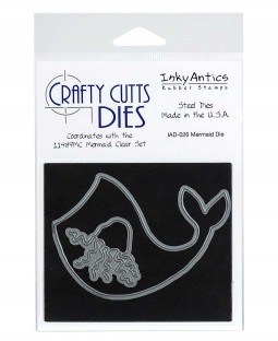 Crafty Cutts Die: Mermaid IAD-026
