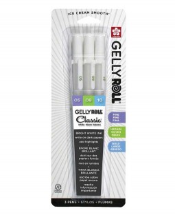 Gelly Roll Classic White Pen Set: 57454