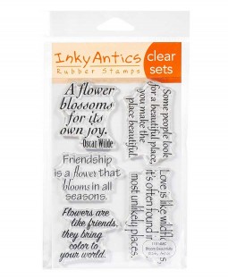 Inky Antics Clear Stamp Set: Bloom Beautifully 11514MC