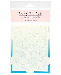 Inky Antics Layering Stencils: Perfect Flowers ILS002
