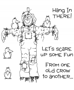 Scarecrow & Friends Clear Stamp Set - 11065SC