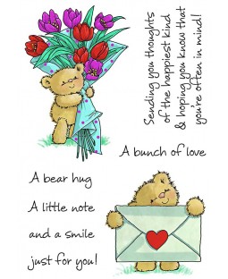 Chickpea Bear's Deliveries Clear Stamp Set - 11300MC
