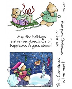 Teddy Bears' Gifts Clear Stamp Set - 11271MC