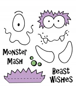 Monster Maker Clear Stamp Set 11042SC