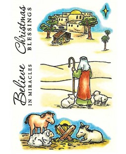 Born In Bethlehem Clear Stamp Set 11208MC