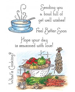Soup Time Clear Stamp Set 11146MC
