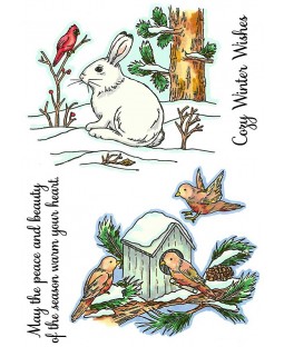 Winter Forest Friends Clear Stamp Set 11266MC