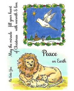 Nancy Baier Wishing Peace Clear Stamp Set 11263MC
