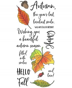 Autumn Leaves Clear Stamp Set: 11467LC