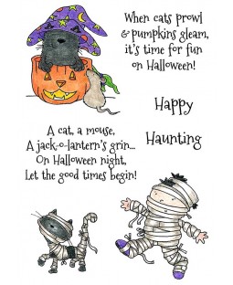 Hauntingly Fun Clear Stamp Set - 11318MC