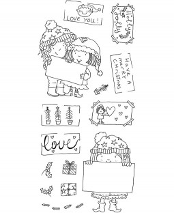 Holiday Signs Clear Stamp Set: 11501LC