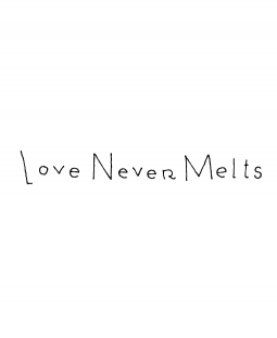 Love Never Melts Wood Mount Stamp D5-0577D