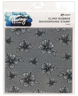 Simon Hurley Background Stamp: Luau HUR73925