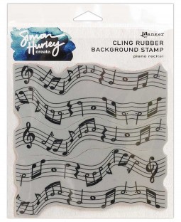Simon Hurley Background Stamp: Piano Recital HUR68884