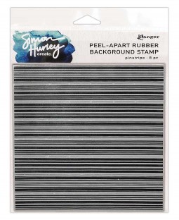 Simon Hurley Peel-Apart Background Stamp: Pinstripe HUR78562