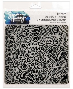 Simon Hurley Background Stamp: School Scribbles HUR68891