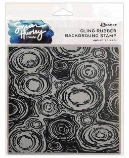 Simon Hurley Background Stamp: Splish Splash - HUR77923