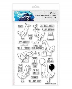 Simon Hurley Clear Stamp Set: Silly Goose HUR85997