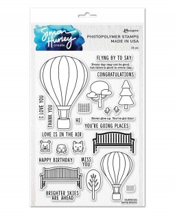 Simon Hurley Clear Stamp Set: Going Places HUR78135