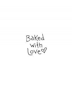 Tammy DeYoung Baked With Love Wood Mount Stamp C1-0009C