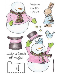 Tammy DeYoung Magic Snowy Clear Stamp Set 11194MC