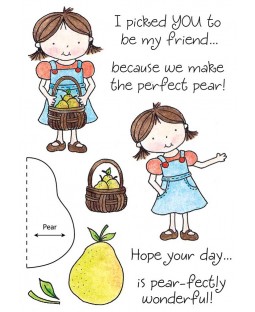Tammy DeYoung Perfect Pear Clear Stamp Set 11152MC