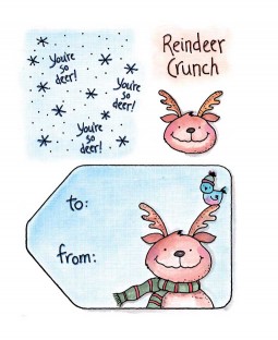 Reindeer Crunch Clear Stamp Set 10941SC