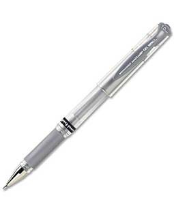 Uni Ball Gel Impact Pen: Silver - SF65800