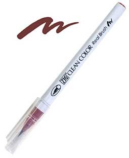 ZIG Clean Color Real Brush, Deep Red - RB6000AT-260