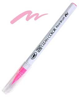 ZIG Clean Color Real Brush, Fluorescent Pink - RB6000AT-003