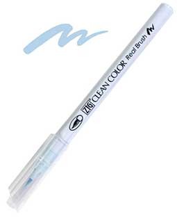ZIG Clean Color Real Brush, Haze Blue - RB6000AT-302