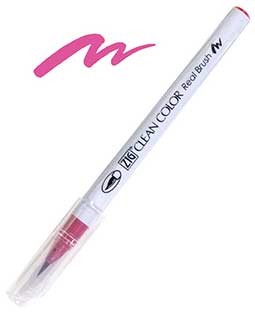 ZIG Clean Color Real Brush, Pink - RB6000AT-025
