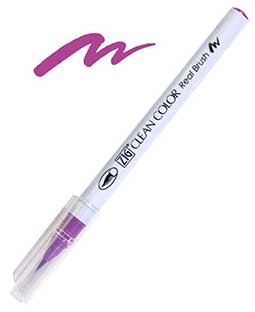 ZIG Clean Color Real Brush, Purple - RB6000AT-082