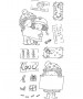 Holiday Signs Clear Stamp Set - 11501LC