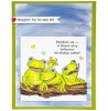Heidi Pettie Clear Stamps: Frogs 11515MC