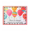 Inky Antics Layering Stencils: Red, White and Balloons ILS006
